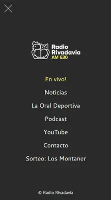 Radio Rivadavia AM630 android App screenshot 13